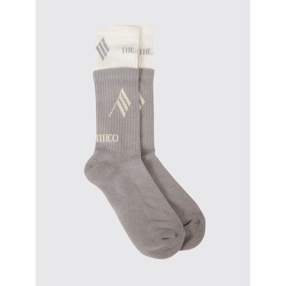 The Attico Women Cotton-Blend Socks The Attico With Contrast Logo